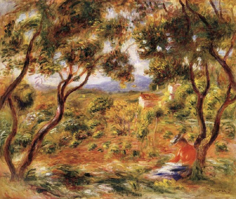 Pierre Renoir The Vines at Cagnes